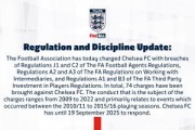英足总官方：对切尔西提起74项财务指控，涉及2009年-2022年间